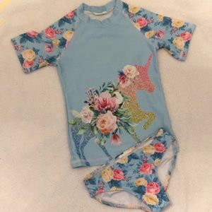 Little girls swim suit